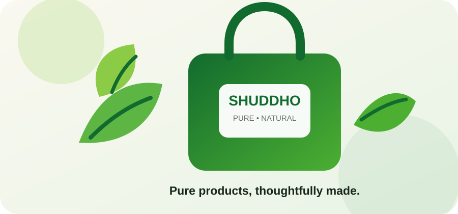 Shuddho+ shopping